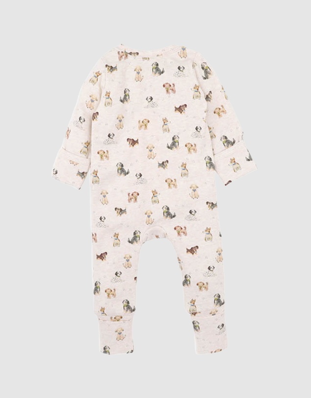 Bebe by Minihaha - Otto Organic LS Zipsuit - Babies