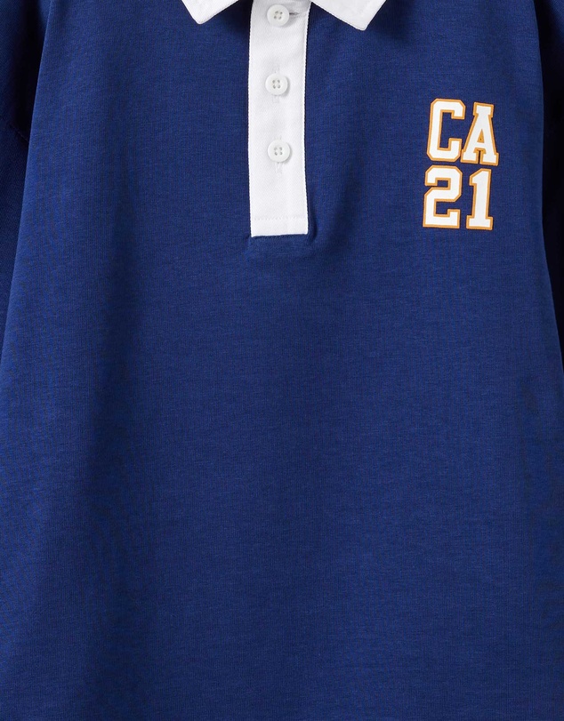 Cotton On Kids - Rugby Polo Long Sleeve