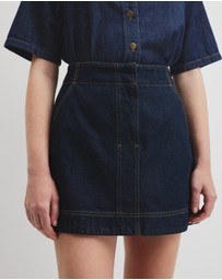 Country Road - Denim Mini Skirt