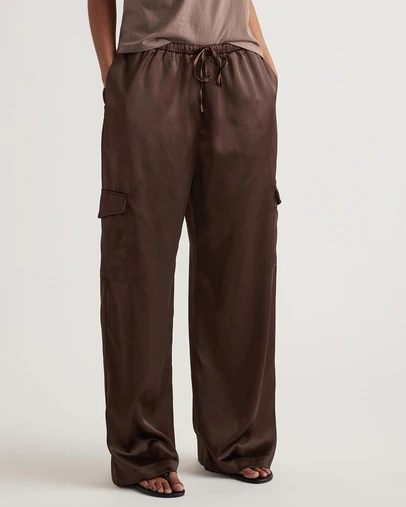 Decjuba - Annie Satin Cargo Pants