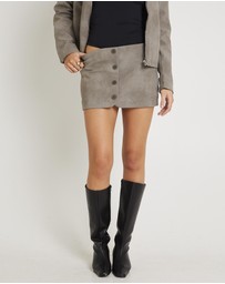 Alice In The Eve - Serena Suede Skirt