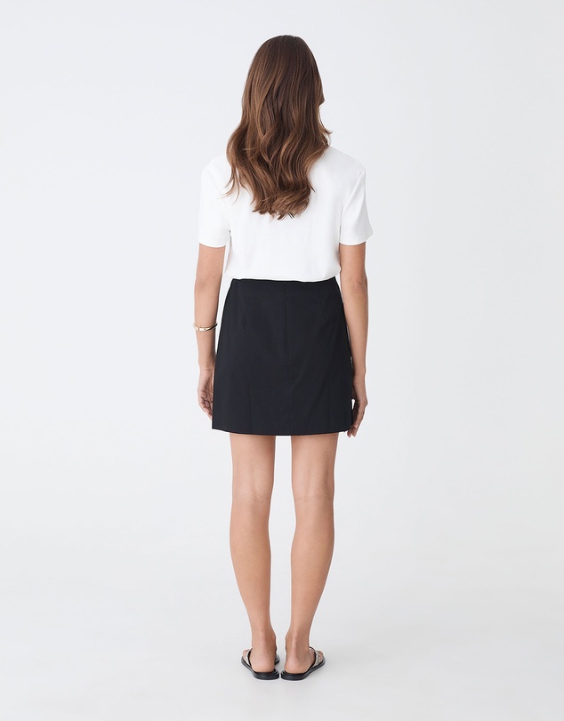 Forcast - Winnie A-line Button Skirt