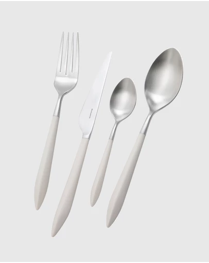 Bugatti - Ares Cutlery Set 16-piece - Ivory
