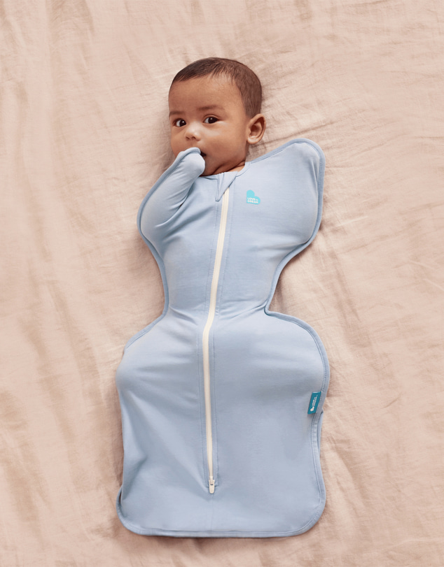 Love to Dream - Swaddle Up™ Original 0.2 TOG Stretch Cotton Soft Blue
