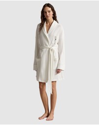 Polo Ralph Lauren - Club Waffle Organic Cotton & Modal Short Robe