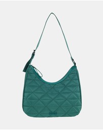 Pierre Cardin - Pierre Cardin Ladies Nylon Geometric Hobo Bag