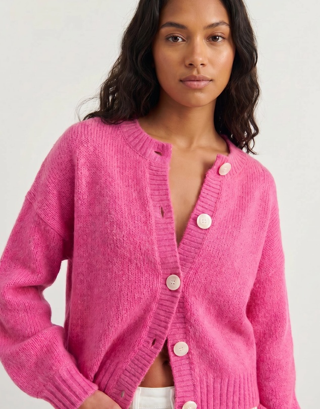 Jag - Lily Fluffy Knit Cardigan