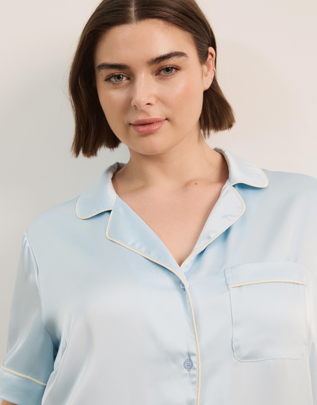 Atmos&Here Curvy - Lilah Short Satin PJ Set