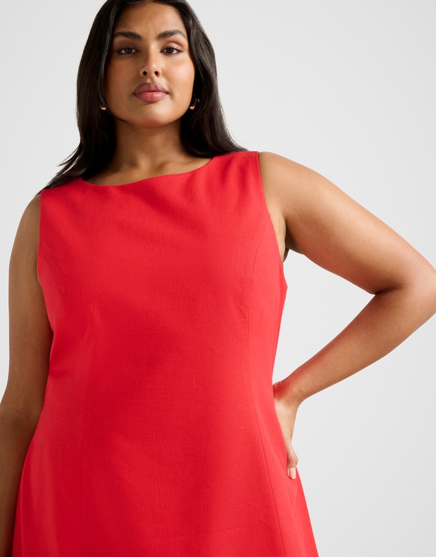 Forever New Curve - Kassie Curve Boat Neck Mini Dress