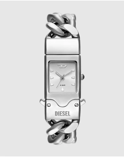 Diesel - Closer Silver Tone Analogue Watch