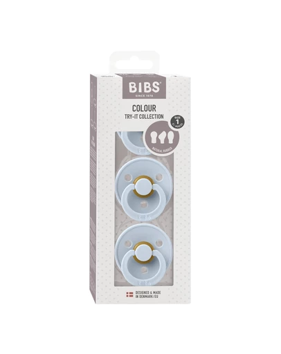 BIBS Denmark - Tryit Colour 3pk Baby Blue
