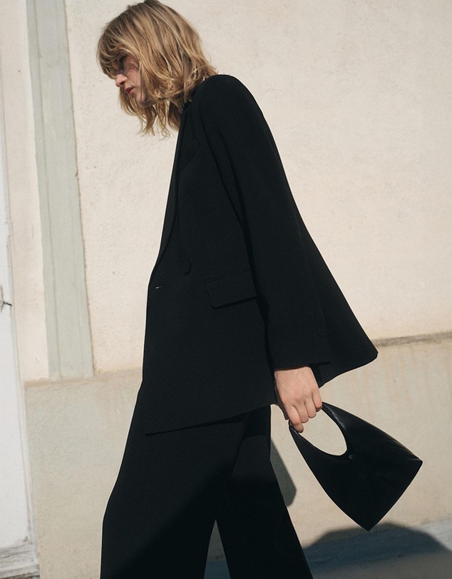 M.N.G - Straight Mid-Rise Suit Trousers