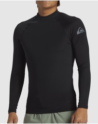 Quiksilver - Mens Everyday Heat Long Sleeve UPF 50 Surf T-Shirt