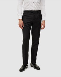 Politix - Riley Black Tie Chintz Tuxedo Pant