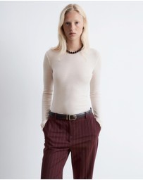 & Other Stories - Long-Sleeve Wool Top