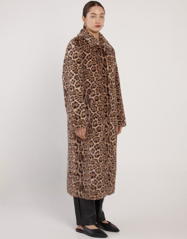 Fate + Becker - Amaya Animal Print Coat