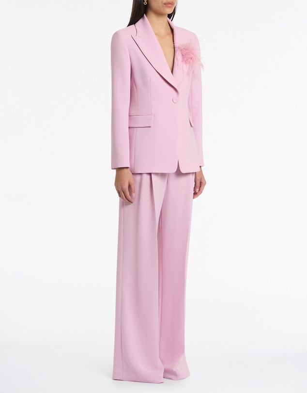 Carla Zampatti - Floss Crepe Long Line Jacket