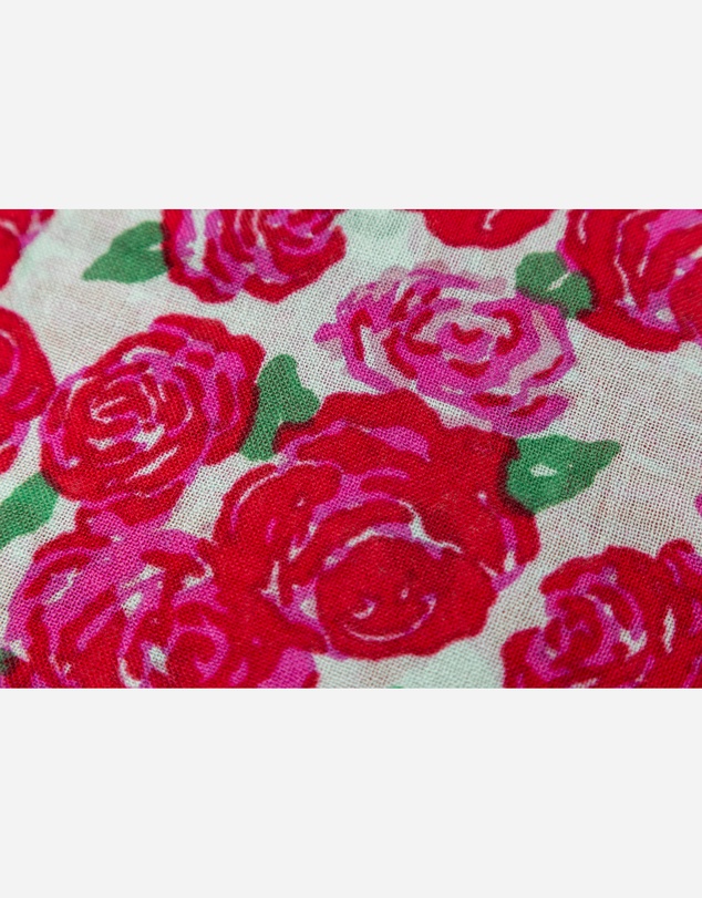Ozwear Connection Uggs - 100% Australian Wool Print Scarf Rosy Rose Flower
