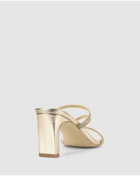Verali - Ginger Block Heel Mules