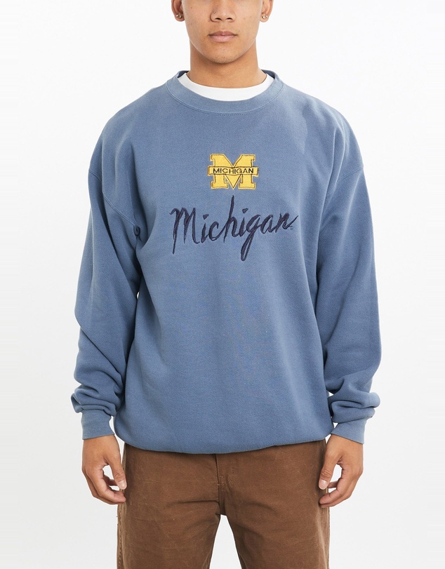 Vintage by The Real Deal - Pre Loved - Vintage 90s Michigan Sweatshirt