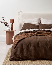 Aura Home - Emile Linen Quilt Cover