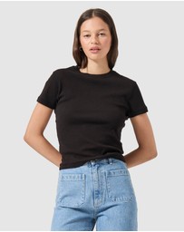 Rolla's - Classic Tee - Washed Black