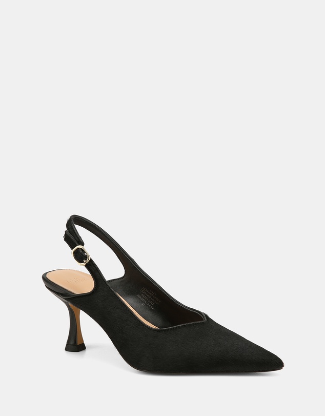 Wittner - Lilly Hair-on Leather Slingbacks