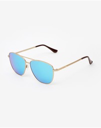 Hawkers Co - HAWKERS - Polarized Karat Clear Blue LAX  Sunglasses for Men and Women UV400