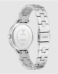 GUESS - Guess G Lace Ladies Silver Tone Analogue Watch