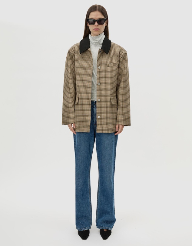 C&M CAMILLA AND MARC - Sage Check Jacket