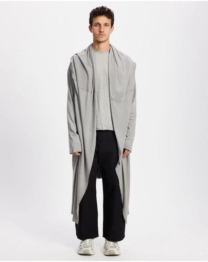 Surrounded By Ghosts - The Aikinite Hooded Rib Knit Cardigan