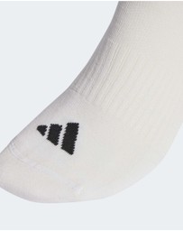 adidas Performance - 3-Stripes Cushioned Crew Socks 3 Pair Pack Unisex