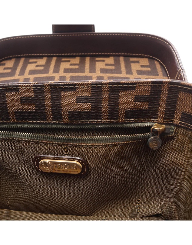 Pre-Loved by Azura Reborn - Pre-Loved Zucca Canvas Vanity Bag