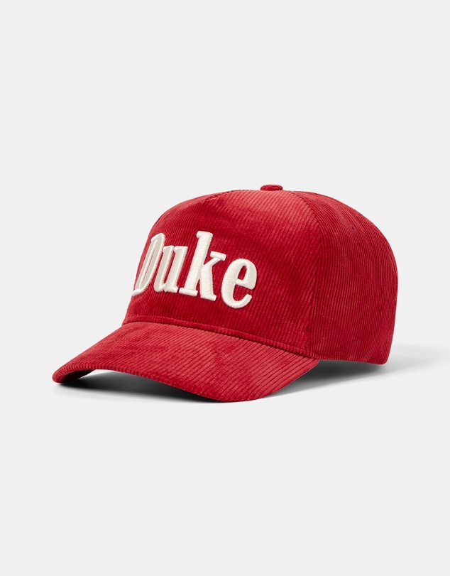Duke + Dexter - Duke Red Corduroy Cap