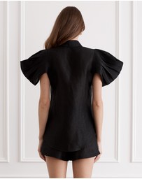 Aqua Blu Australia - Foncé Vivien Top