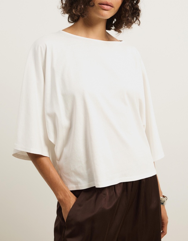 Atmos&Here - Wide Sleeve Boxy T-Shirt
