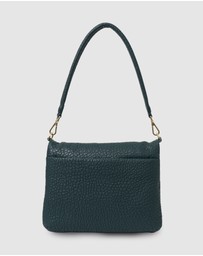 SABEN - Daria Shoulder Bag Hunter Green Bubble