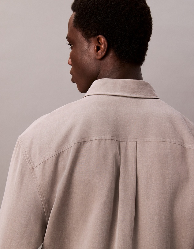 Calvin Klein - Lyocell Relaxed Button-Down Shirt