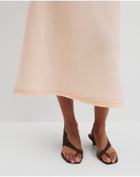 Country Road - Organically Grown Linen Slip Dress