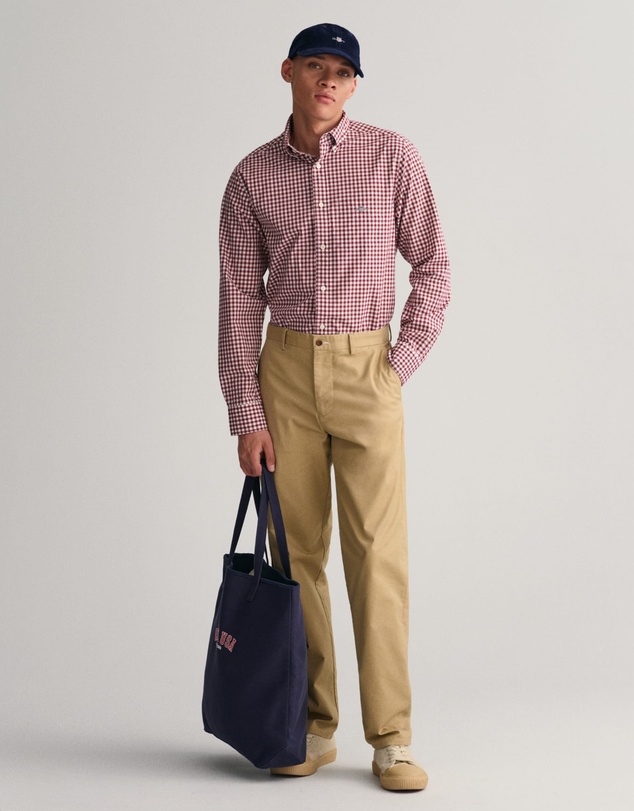 Gant - Regular Fit Gingham Poplin Shirt