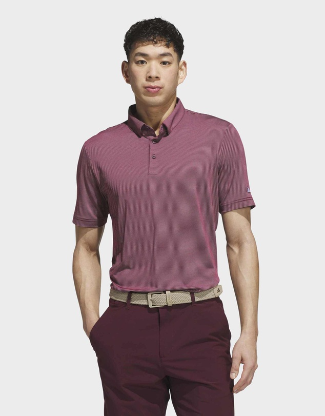 adidas Performance - ULTIMATE365+ PENCIL STRIPE CLIMACOOL POLO SHIRT Mens