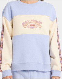 Billabong - Girls 6 to 16 Old Dayz Crew Neck