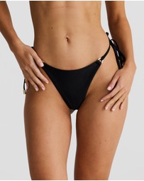 Vacay Swimwear - Messina Bottom Black
