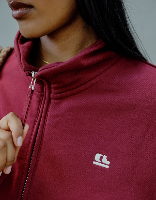 Ceres Life - Lonny Oversized Half Zip Sweat