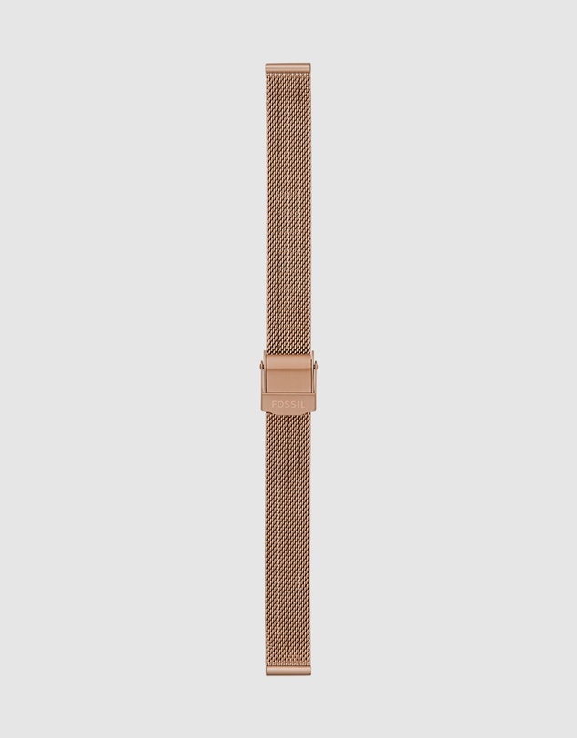 Fossil - Rose Gold-Tone Strap Bar - Ladies