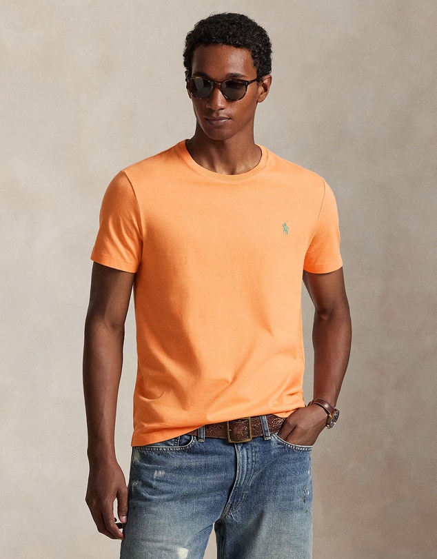 Polo Ralph Lauren - Custom Slim Fit Jersey Crewneck T-Shirt