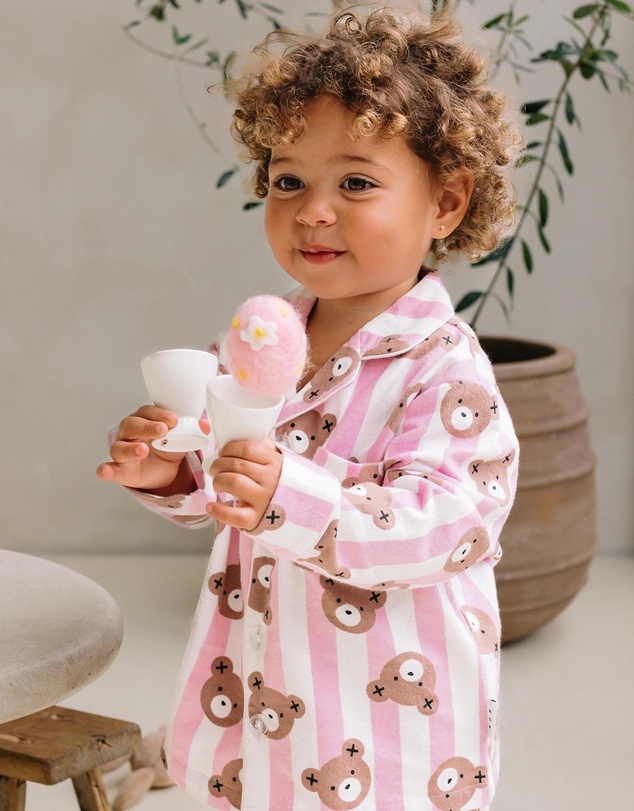 Huxbaby - Huxette Stripe Flannel Pyjama - Babies-Kids