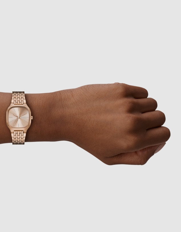 Skagen - Mellem Lille Rose Gold Tone Tone Analogue Watch