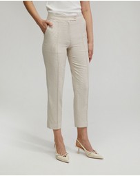 Oxford - Verity Crop Cigarette Pants