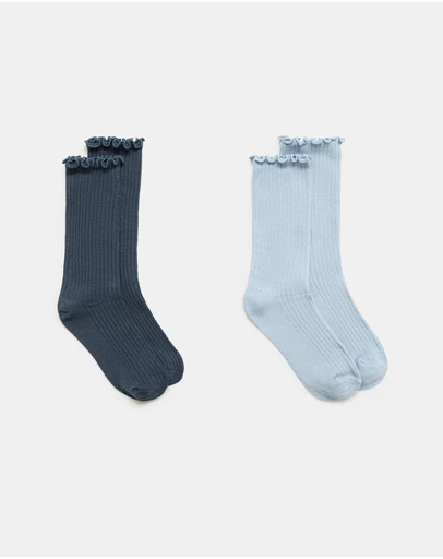 M.N.G - Ribshort Socks - Kids-Teens